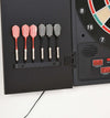Bersaglio-Freccette-Elettronico-con-Punteggio-Automatico,-12-Freccette-e-6-Display,-51x6.5x57cm,-Nero-EP2A70-046V90EP2