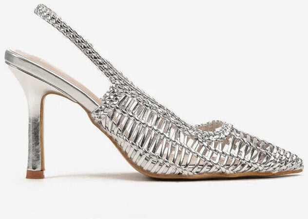 Berta - Dècolletè Slingback traforato