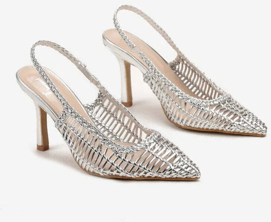 Berta - Dècolletè Slingback traforato