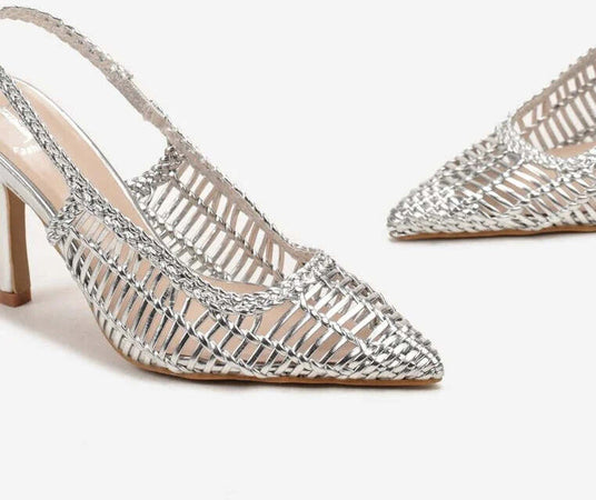 Berta - Dècolletè Slingback traforato
