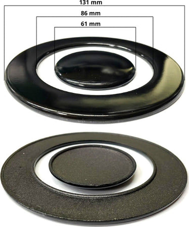 BERTO'S-KIT-5-PIATTELLI-SPARTIFIAMMA-4FUOCHI+TRIPLA-CORONA-CUCINA