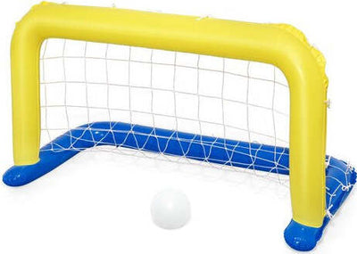 BESTWAY-Porta-calcio-Galleggiante-con-Palla-Inclusa-Giallo-e-Blu