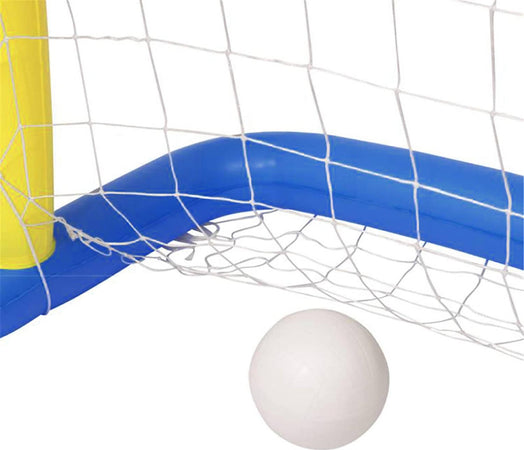 Bestway Porta Galleggiante Piscina Water Polo con Palla Blu -Giallo Rete Pallanuoto Porta Pallone Gonfiabile Valvola Sicurezza Bestway Gioco per Piscine Accessori piscina Sicily Pool - Acireale, Commerciovirtuoso.it