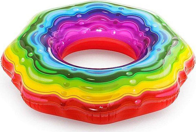 Bestway Salvagente Ciambella Gonfiabile Rainbow Arcobaleno Piscina Nuoto Mare Giochi e giocattoli/Sport e giochi all'aperto/Giochi aquatici e piscine per bambini/Canotti e gonfiabili galleggianti Trade Shop italia - Napoli, Commerciovirtuoso.it