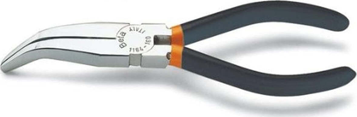BETA-1164/160---PINZA-A-BECCHI-PIATTI-LUNGHISSIMI-PIEGATI-ZIGRINATI