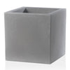 Vaso Moderno Cubo Schio Essential in plastica da giardino per fiori e piante