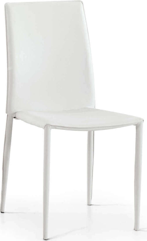 BEVERLEY---sedia-moderna-ecopelle-struttura-in-metallo-Bianco-Milani-Home