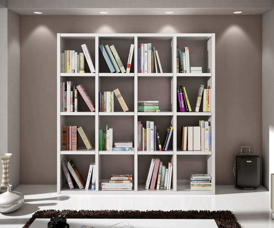 BEVERLY---libreria-in-nobilitato-frassinato-175x30x175-Bianco-Milani-Home