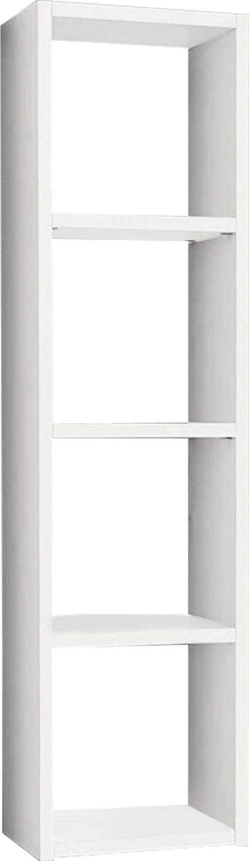 BEVERLY---libreria-in-nobilitato-frassinato-46x30x175-Bianco-Milani-Home