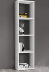 BEVERLY---libreria-in-nobilitato-frassinato-46x30x175-Bianco-Milani-Home