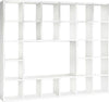 BEVERLY---parete-in-nobilitato-frassinato-261x30x218-Bianco-Milani-Home