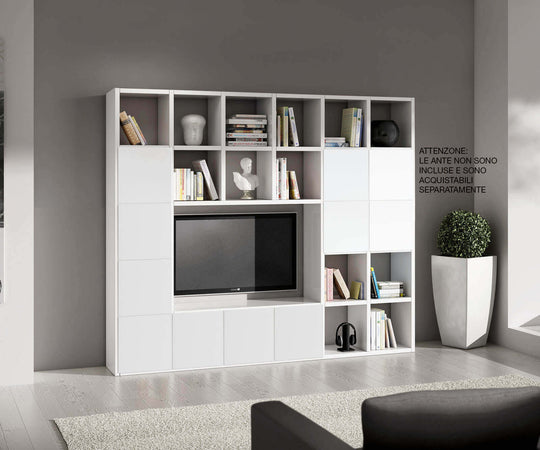 BEVERLY---parete-in-nobilitato-frassinato-261x30x218-Bianco-Milani-Home
