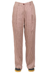Alysi - Pantalone - 451075 - Fantasia Bordeaux da donna