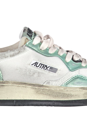 AUTRY Autry - Sneakers - 440069 - Bianco/Verde acqua da donna