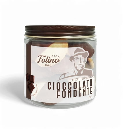 Biscotti al cioccolato fondente 210gr