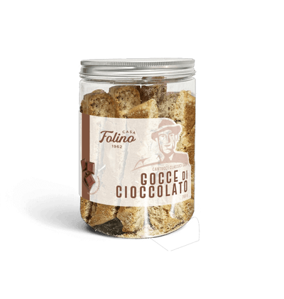 Cantucci Classici Con Gocce Di Cioccolato 260 gr