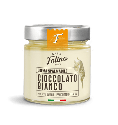 Crema Spalmabile al Cioccolato Bianco  220gr