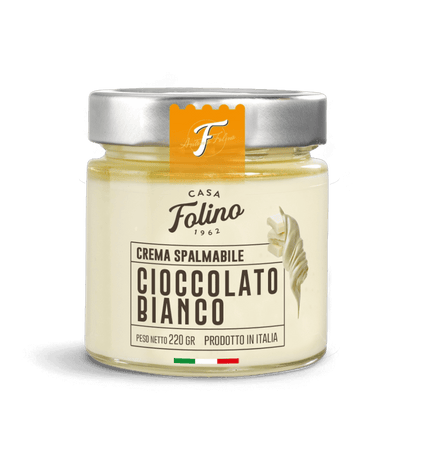 Crema Spalmabile al Cioccolato Bianco  220gr