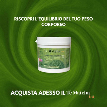 Tè Verde in Polvere con Taurina e Vitamina C - Tè Matcha – Antiossidante Naturale, Energizzante e Supporto Metabolico | 100% Puro 100gr - AlohaLabs