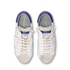 Philippe Model sneaker uomo philippe model - prsx low man - blu elettrico da uomo