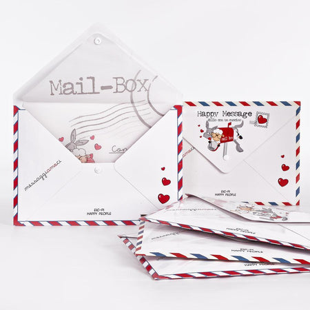 Happy People Fanta Federe 50x80cm Stampata Messaggi Mi Hai Rubato il Cuore D15 - Passarelli Biancheria