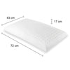 Via Roma 60 Dormirè Guanciale Memory Standard H17 cm NA3859 S34