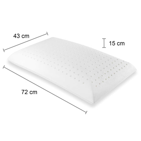 Via Roma 60 Dormirè Guanciale Memory Standard H15 cm NA3858 S32