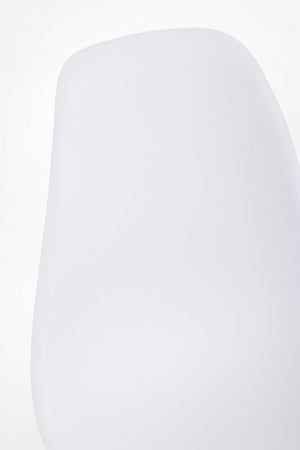 Sedia "System" con gambe in legno di faggio, per arredo interno 51,5 x 46,5 x h 86 cm