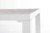 Tavolo Kledi piano in ceramica, struttura in alluminio per esterno da 120 x 70 cm