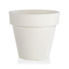 Vaso tondo Standard One Essential in plastica colorati da esterno e giardino per piante e fiori