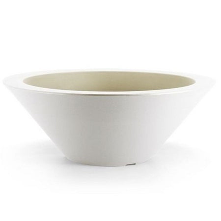 Vaso Moderno "Ciotola Schio" Essential in plastica da giardino per fiori e piante