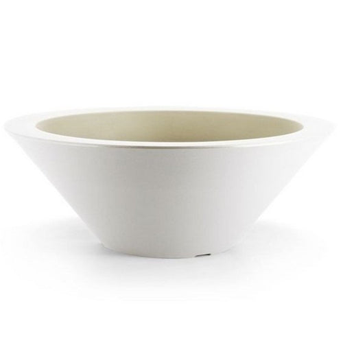 Vaso Moderno Ciotola Schio Essential in plastica da giardino per fiori e piante