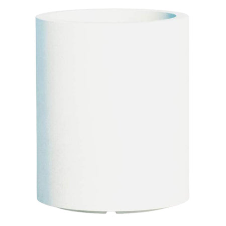 Vaso Cromia Venusio cilindrico decorazione in resina "Made in Italy" da Ø 40 x h 50 cm