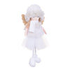 Bambina angelo con Colbacco, tutù, sciarpa ed ali, pupazzo decorativo da 21 cm