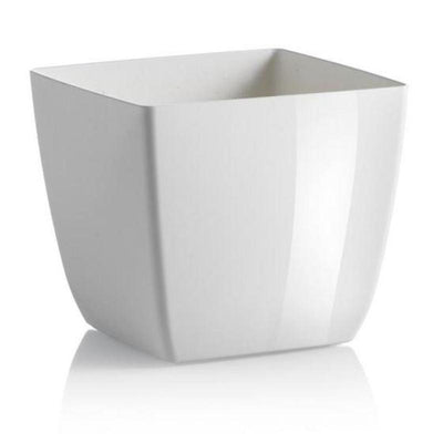 Vaso quadrato da esterno color santiago per piante e fiori