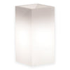 Vaso luminoso Cube per decorazione esterno e giardino Made in Italy