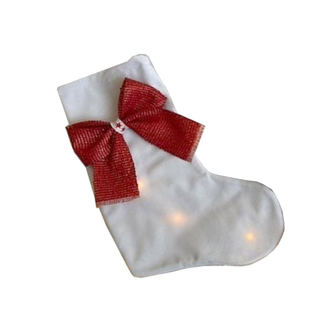 Calza dell' Epifania  personalizzabile per albero di natale e camino con nome o logo