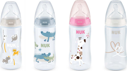 BIBERON-NUK-FC+TEMP-CONTR.FLOW-CONTROL-PP300ML-Silicone-6-18