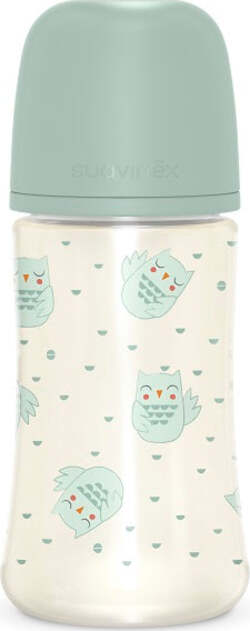 Biberon-Suavinex-Bonhomia-Plastica-Sil.-SX-PRO-270-ml-Civetta---Vari-Colori