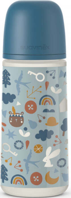 Biberon-Suavinex-Forest-Silicone-SX-PRO-360-ml-Azzurro