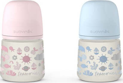 Biberon Suavinex Memories 150 ml Rosa Prima infanzia/Allattamento e pappa/Allattamento con biberon/Biberon/Biberon in plastica La Casa Del Bebè - Napoli, Commerciovirtuoso.it
