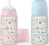 Biberon Suavinex Memories 270 ml Azzurro Prima infanzia/Allattamento e pappa/Allattamento con biberon/Biberon/Biberon in plastica La Casa Del Bebè - Napoli, Commerciovirtuoso.it