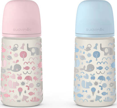 Biberon Suavinex Memories 270 ml Azzurro Prima infanzia/Allattamento e pappa/Allattamento con biberon/Biberon/Biberon in plastica La Casa Del Bebè - Napoli, Commerciovirtuoso.it