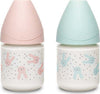 Biberon Vetro Suavinex Hygge 120 ml Coniglio Pois Rosa Prima infanzia/Allattamento e pappa/Allattamento con biberon/Biberon/Biberon in vetro La Casa Del Bebè - Napoli, Commerciovirtuoso.it