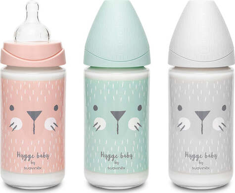 Biberon Vetro Suavinex Hygge Coniglio 240 ml Rosa Prima infanzia/Allattamento e pappa/Allattamento con biberon/Biberon/Biberon in vetro La Casa Del Bebè - Napoli, Commerciovirtuoso.it