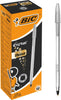 BIC-Confezione-20-Cristal-Shine-Argento-Penne-a-Sfera-Punta-Media-Nero