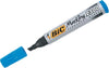 Bic-Marcatore-Blu-Punta-Scalpello-12-pezzi