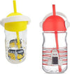 Bicchiere In Vetro Con Cannuccia Bambini Con Coperchio E Manico Colorato 370 Cc Casa e cucina/Stoviglie/Bicchieri e cristalli/Calici da acqua Trade Shop italia - Napoli, Commerciovirtuoso.it