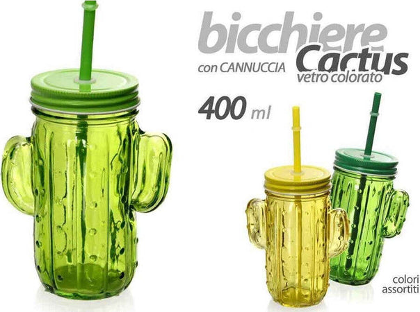 Bicchiere Party Con Cannuccia Coperchio Bibite Cactus Vetro Colorato 400ml 738142 Casa e cucina/Hobby creativi/Materiali per hobby creativi/Forniture per feste/Stoviglie/Bicchieri Trade Shop italia - Napoli, Commerciovirtuoso.it