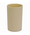 Bicchiere Porta Spazzolini Da Denti Colore Beige Accessorio Arredo Bagno 79791